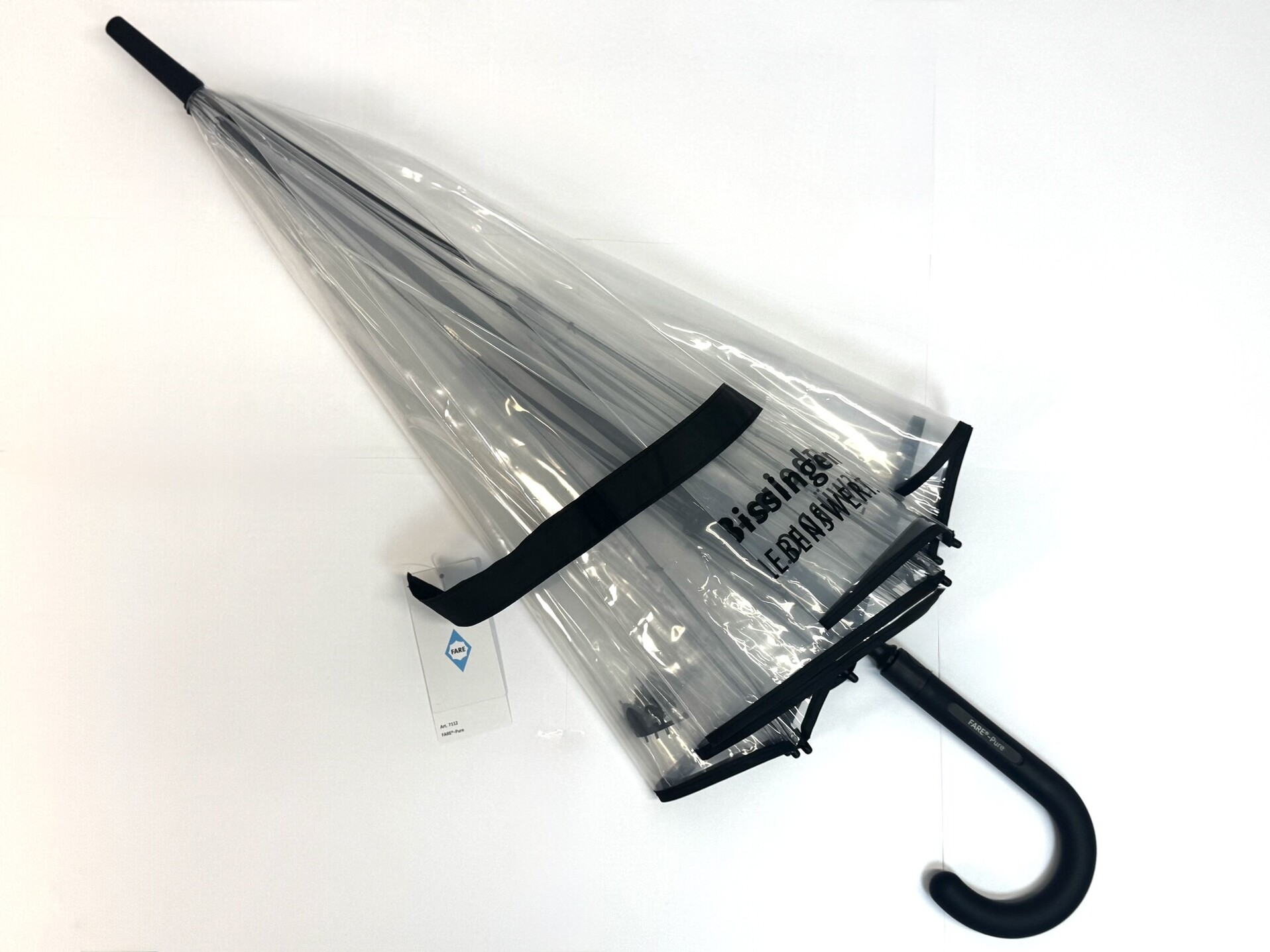 Stockschirm transparent (24,90 €) Stockschirm transparent