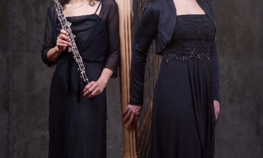 Kammermusik für Harfe und Oboe
