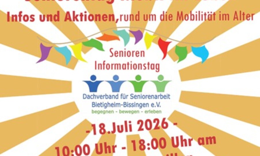 SENIOREN INFORMATIONSTAG, DACHVERBAND FÜR SENIORENARBEIT