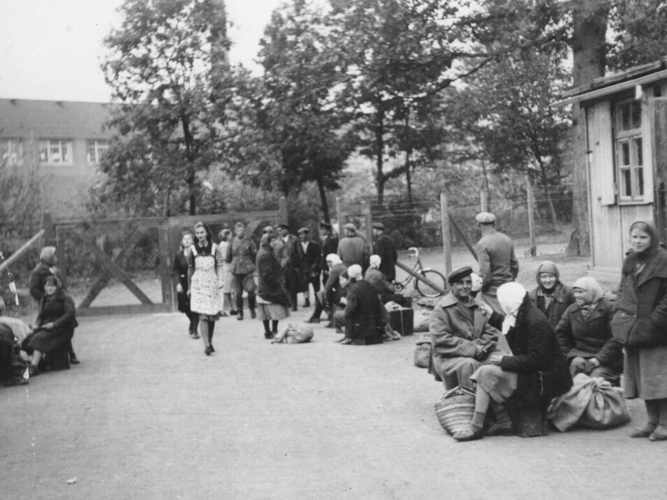 Durchgangslager Picture of the transit camp beginning in 1942