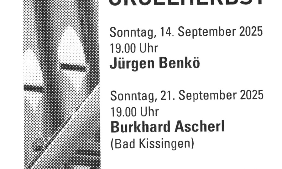 Bietigheimer Orgelherbst mit Jürgen Benkö (Bietigheim)