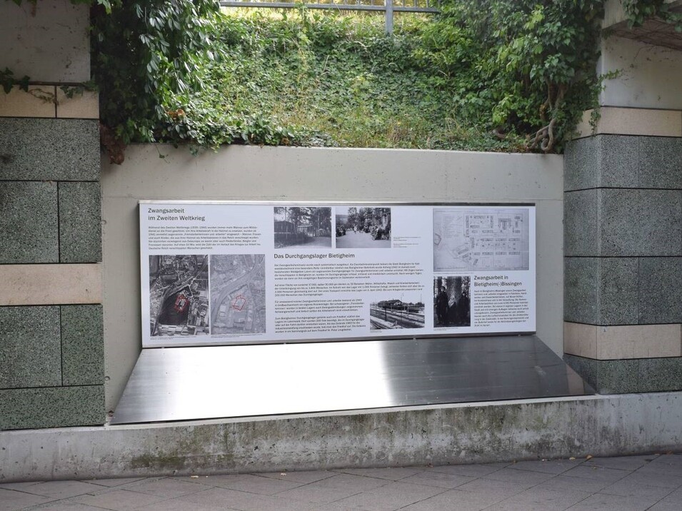 Station 3a Informationstafel Memorial station 3a