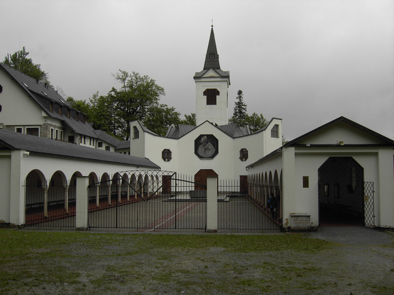 Entrance to a church