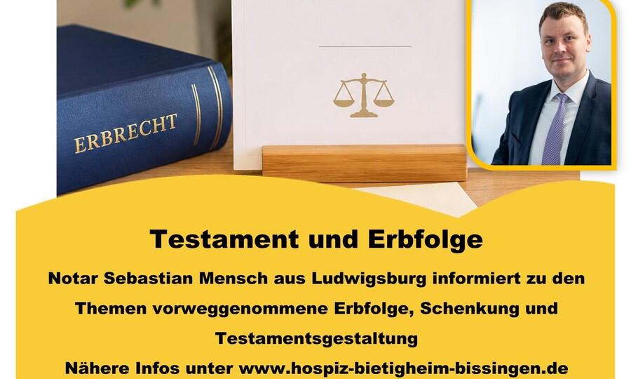 Vortrag: Testament und Erbfolge