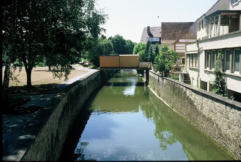 Alte Enzbrücke  1988